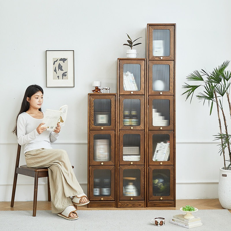 Storage - Librería de madera maciza para taller