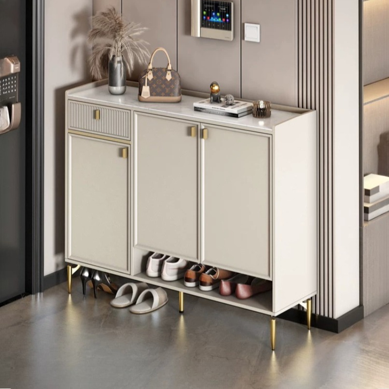 Estante para la entrada, zapat - Shoe Rack Cabinet Narrow Entryway reseña y precio