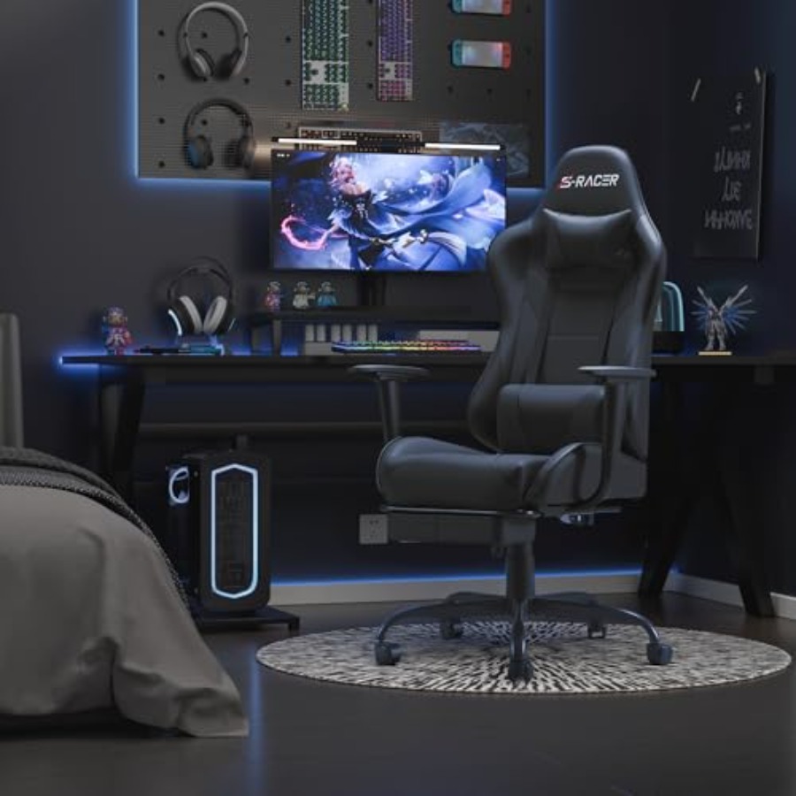 Silla ergonómica para videojue - Chairs reseña y precio