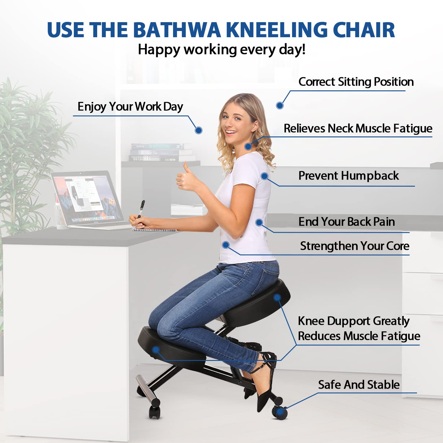 Silla Ergonómica para Arrodill - Chairs reseña y precio