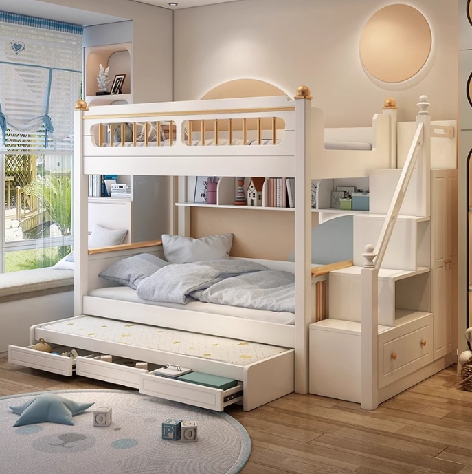 ¡Novedad! Muebles de dormitori - Bunk Bed With Stairs And Slide reseña y precio