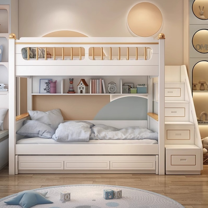 ¡Novedad! Muebles de dormitori - Bunk Bed With Stairs And Slide reseña y precio