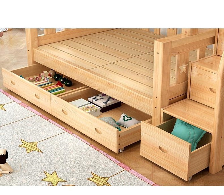 -Para litera multifunción, caj - Bunk Bed With Stairs And Slide reseña y precio
