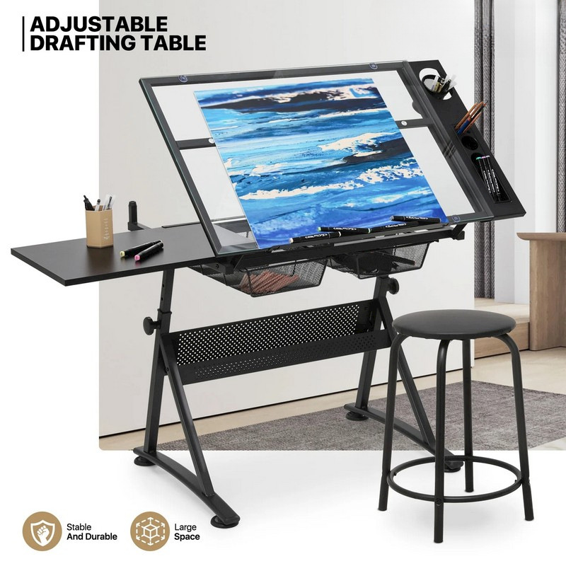 Mesa de dibujo con panel later - Tables reseña y precio