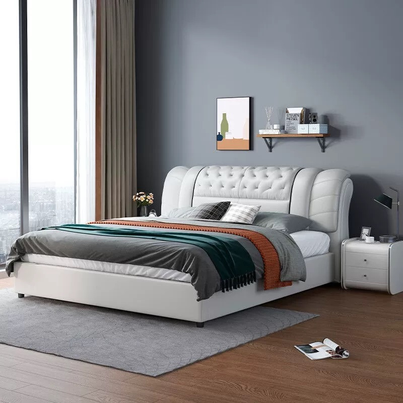 Juego de Muebles para Dormitor - King Size Bed Frame With Storage Drawers reseña y precio