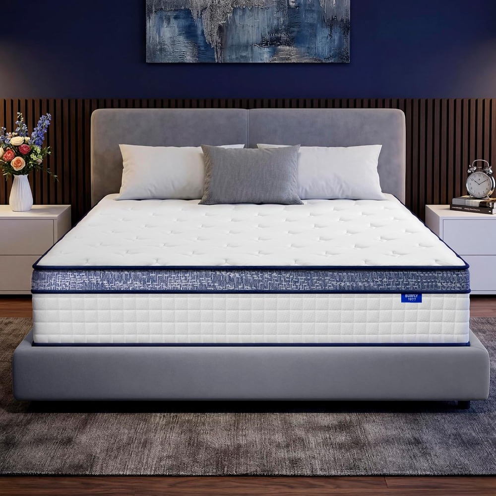 Colchón Queen, Colchones Híbri - Memory Foam Mattress In A Box Queen reseña y precio