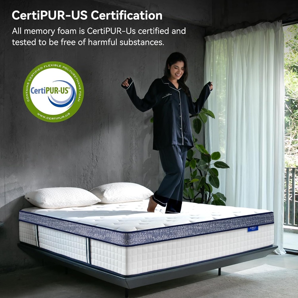 Colchón Queen, Colchones Híbri - Memory Foam Mattress In A Box Queen reseña y precio